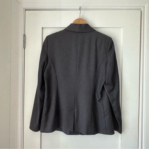 Sezane Brando Jacket, Charcoal Gray, Size 42 - Picture 2 of 5